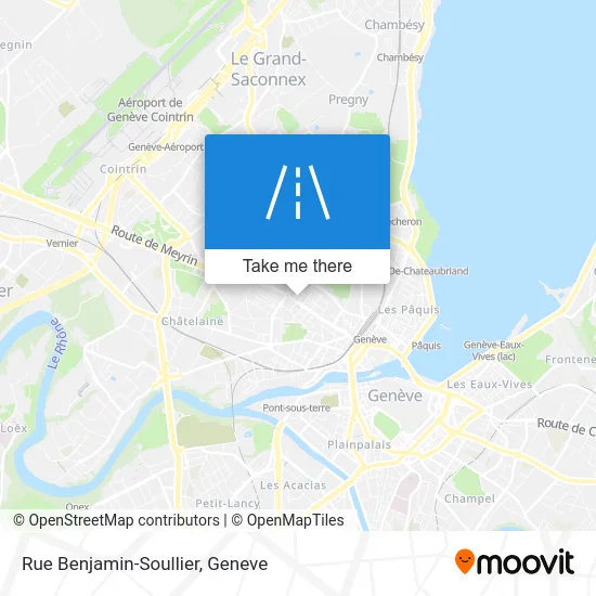 Rue Benjamin-Soullier map