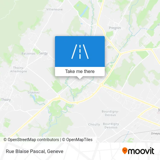 Rue Blaise Pascal map