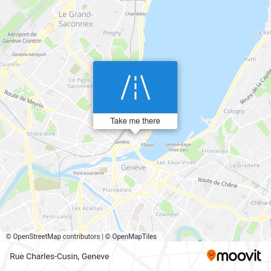 Rue Charles-Cusin map