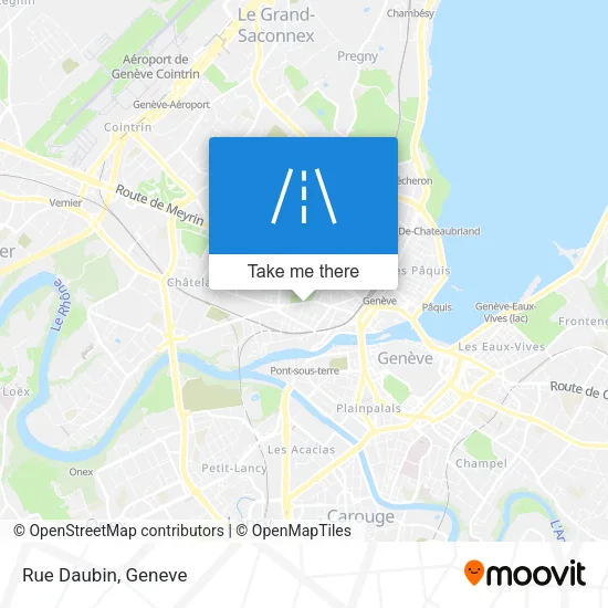 Rue Daubin map