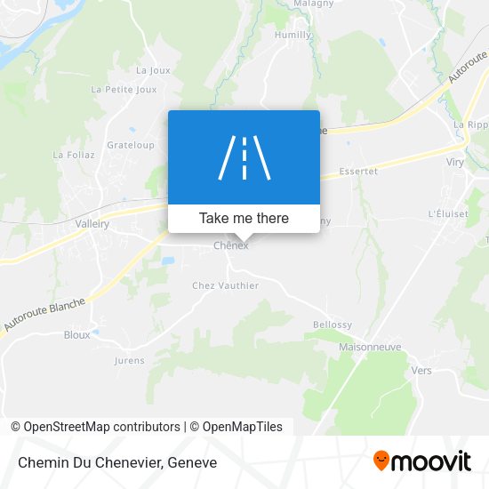 Chemin Du Chenevier map