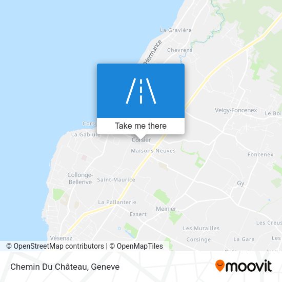 Chemin Du Château map