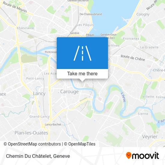 Chemin Du Châtelet map