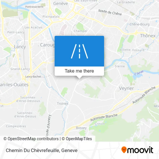 Chemin Du Chèvrefeuille map