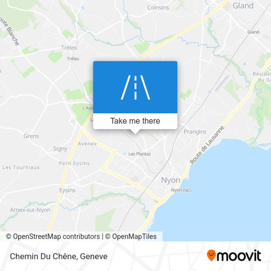 Chemin Du Chêne map