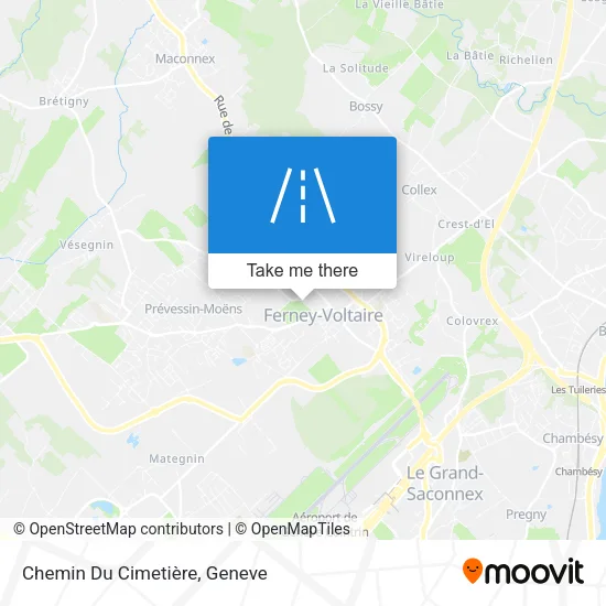 Chemin Du Cimetière map