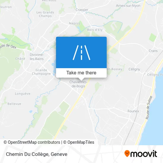Chemin Du Collège map
