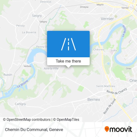 Chemin Du Communal map