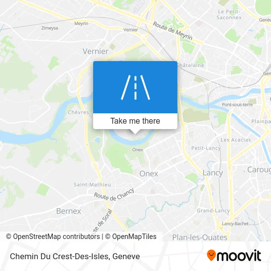 Chemin Du Crest-Des-Isles map