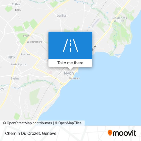 Chemin Du Crozet map