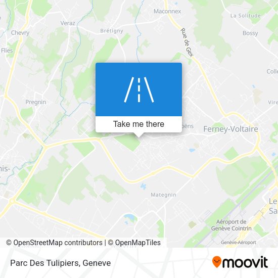 Parc Des Tulipiers map