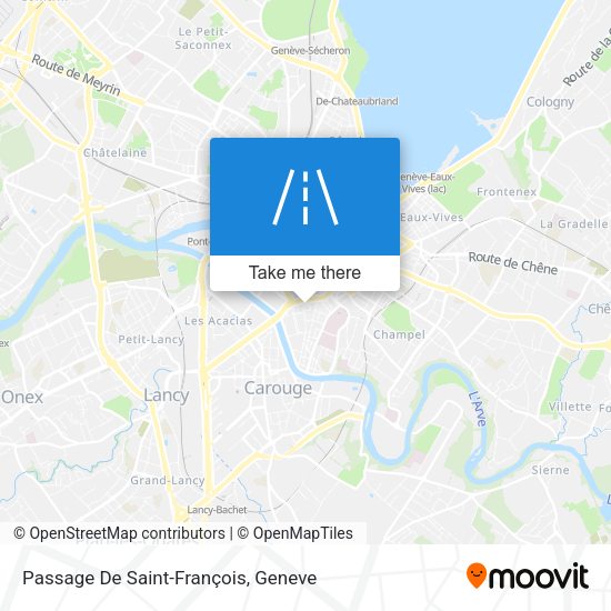 Passage De Saint-François map