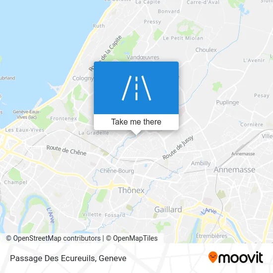 Passage Des Ecureuils map