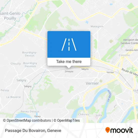 Passage Du Bovairon plan