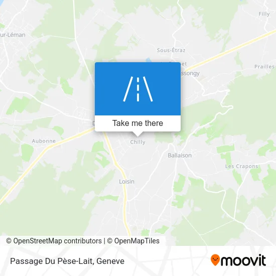 Passage Du Pèse-Lait map