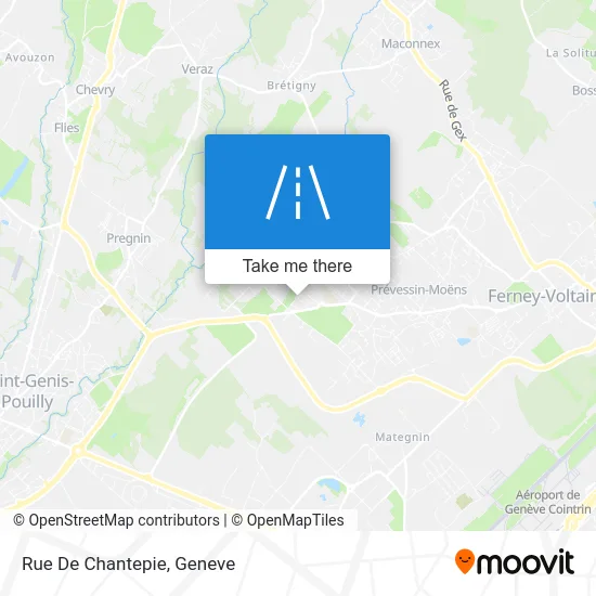 Rue De Chantepie map