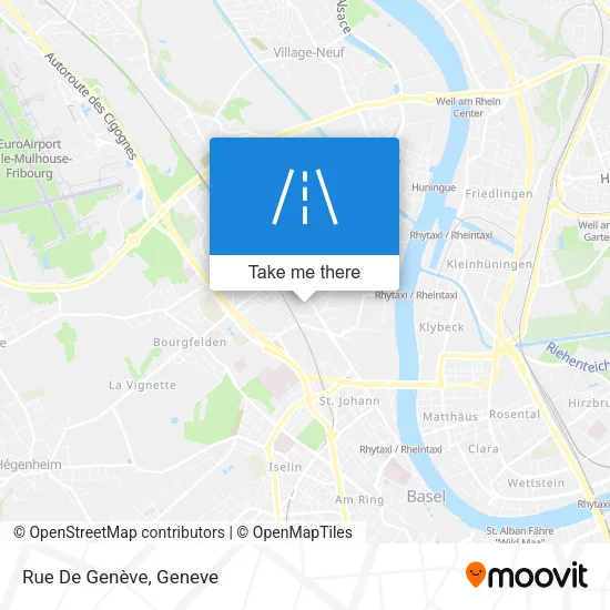 Rue De Genève map