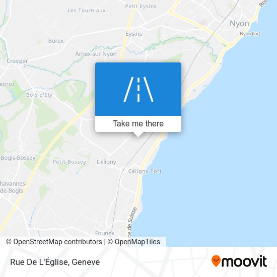 Rue De L'Église map