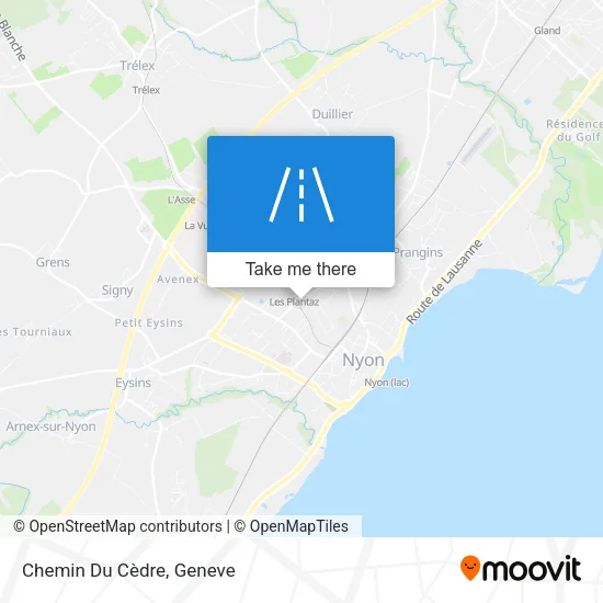 Chemin Du Cèdre map