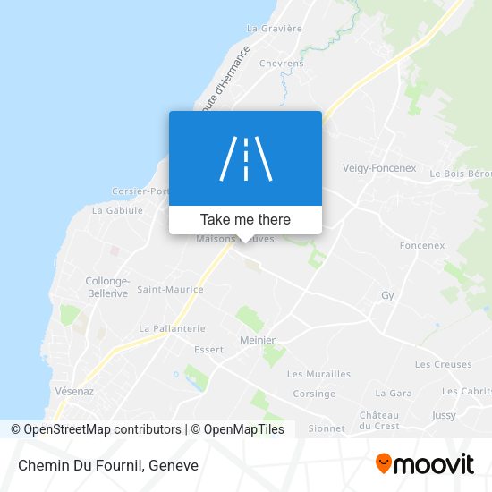 Chemin Du Fournil map