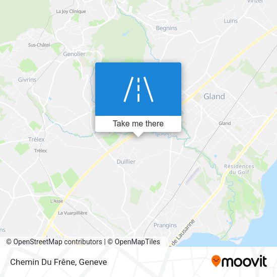 Chemin Du Frêne map