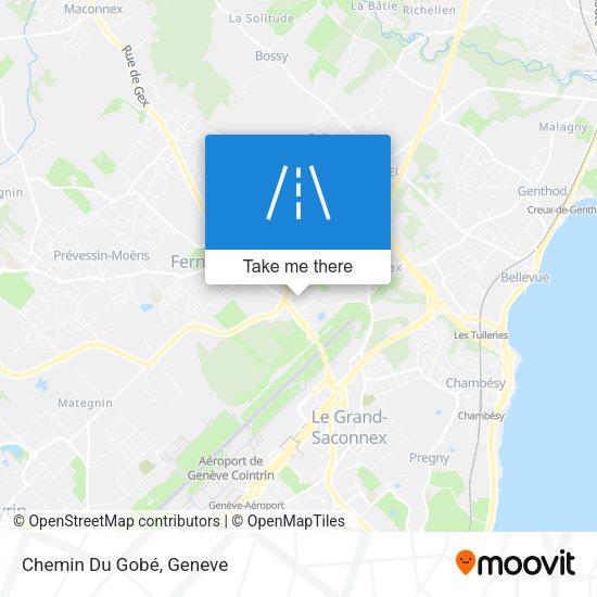 Chemin Du Gobé map
