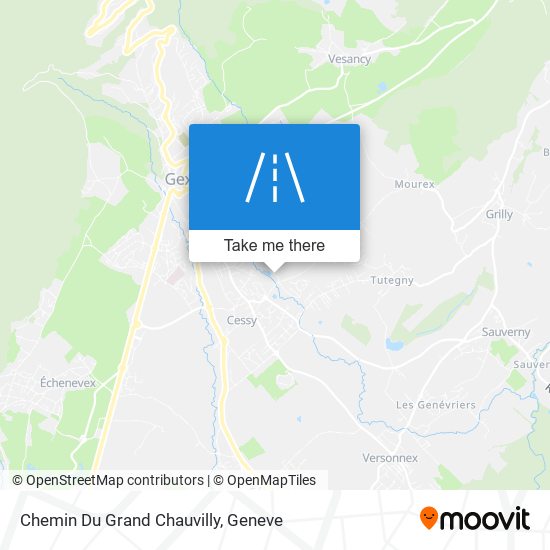 Chemin Du Grand Chauvilly map