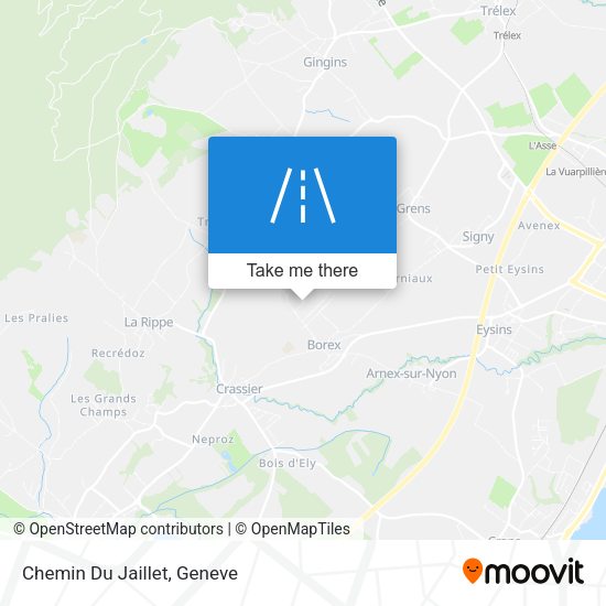 Chemin Du Jaillet map