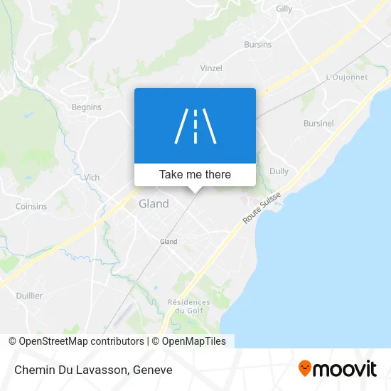 Chemin Du Lavasson map