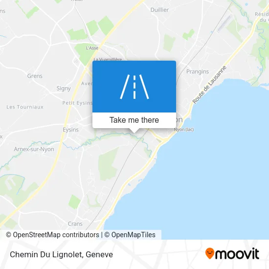 Chemin Du Lignolet map