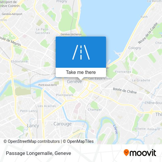 Passage Longemalle map