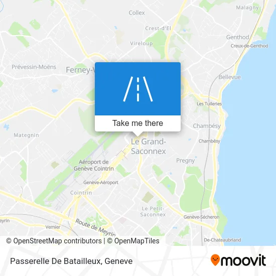 Passerelle De Batailleux map