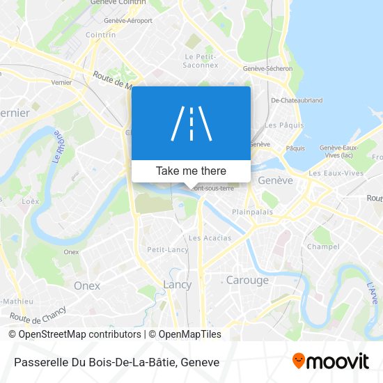Passerelle Du Bois-De-La-Bâtie map