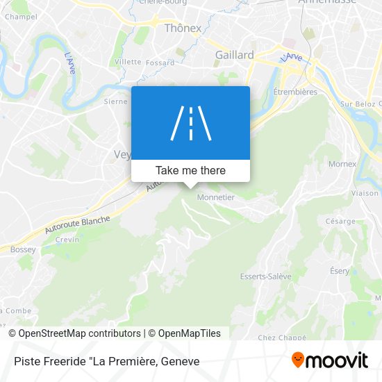 Piste Freeride "La Première map