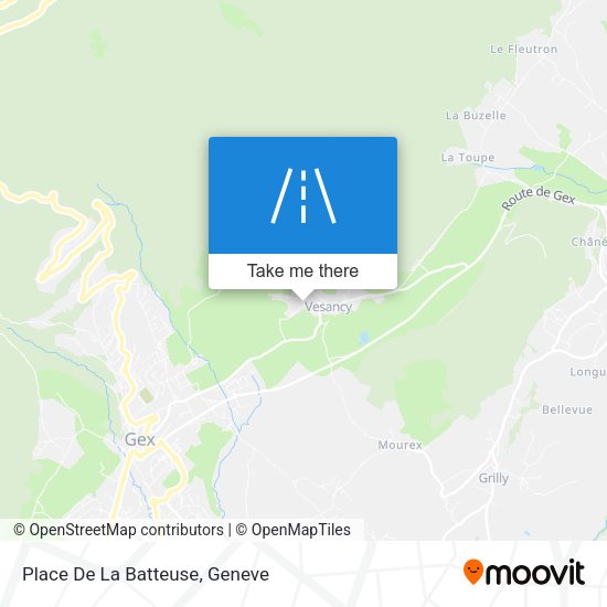 Place De La Batteuse map
