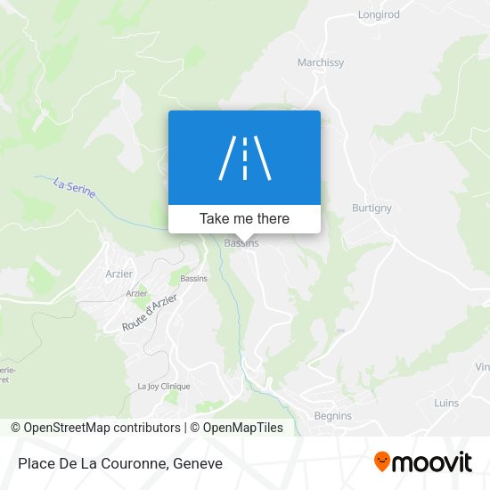 Place De La Couronne map