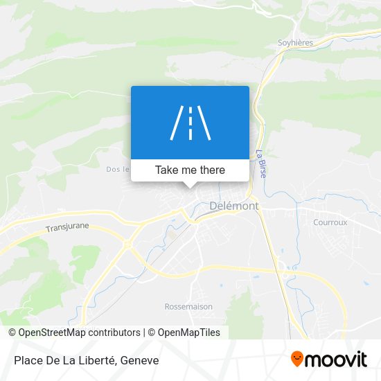 Place De La Liberté map