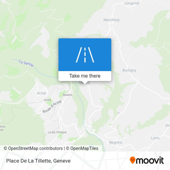 Place De La Tillette map