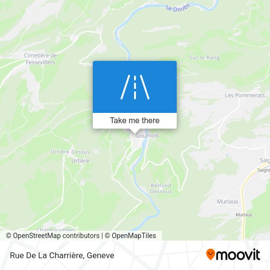 Rue De La Charrière map