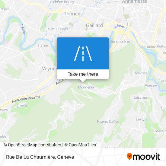 Rue De La Chaumière map