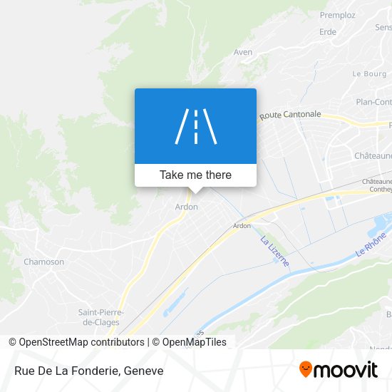 Rue De La Fonderie map