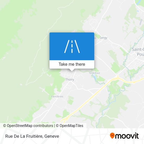 Rue De La Fruitière map