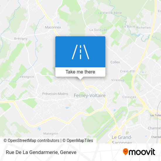 Rue De La Gendarmerie map
