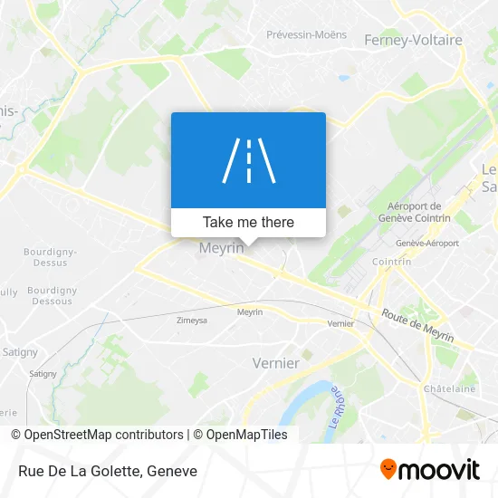 Rue De La Golette map