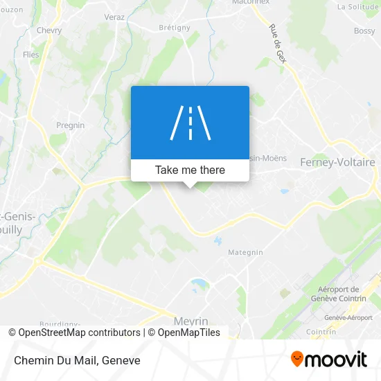Chemin Du Mail map