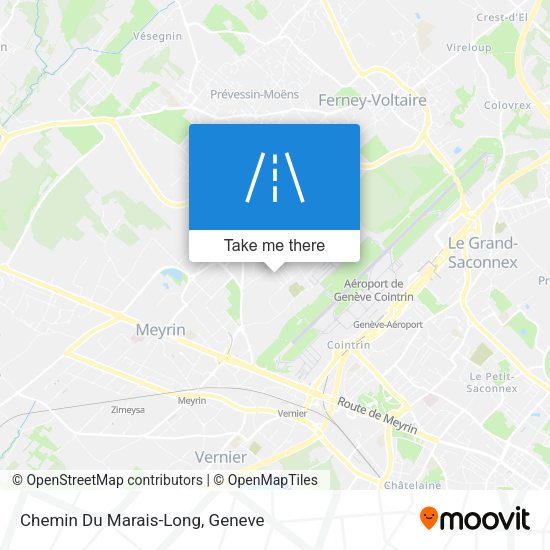 Chemin Du Marais-Long map