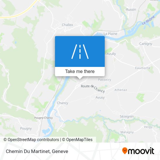 Chemin Du Martinet map