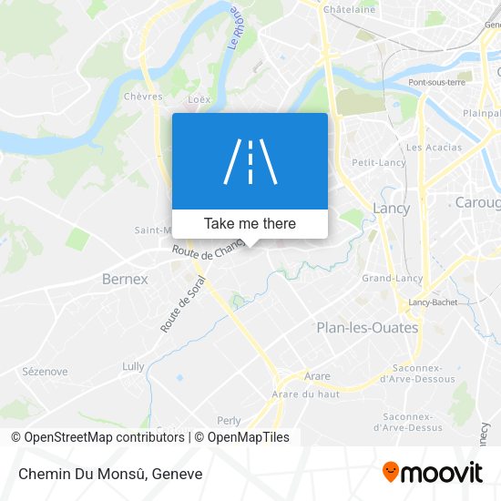 Chemin Du Monsû map