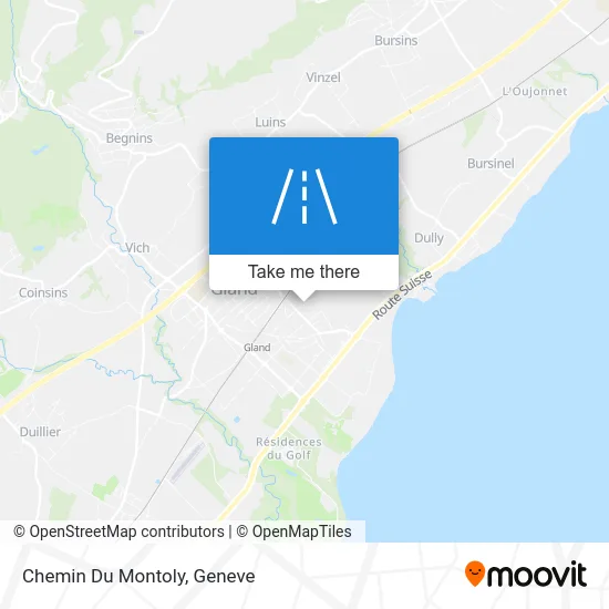 Chemin Du Montoly map