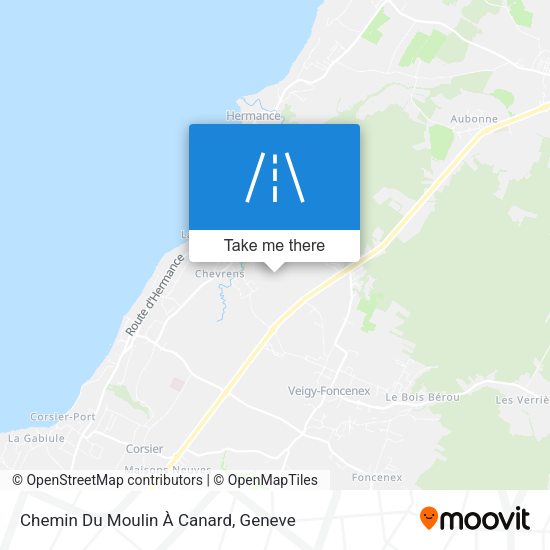 Chemin Du Moulin À Canard map